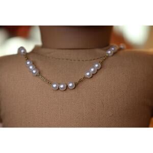 18 Inch Doll Pearl Necklace